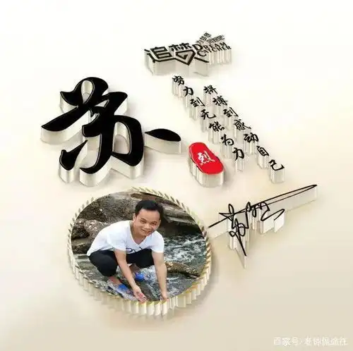 非常漂亮的几款微信头像,3d立体特效签名头像,有你的姓氏名字