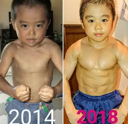 8岁日本男孩,模仿李小龙而成名,新片中动作有模有样与李很像