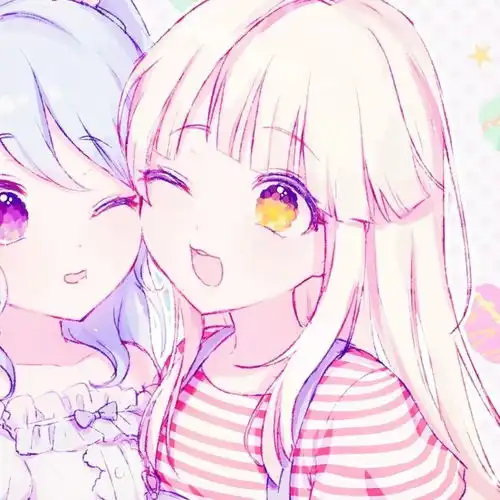 动漫闺蜜头像我没有梦想,但是我能保护