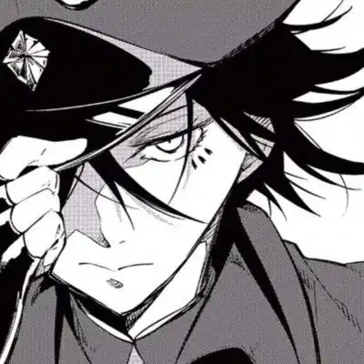 高冷范黑白日系动漫男头