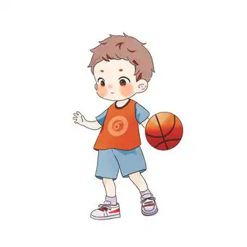 比耶的短发女孩简笔画图案,人物素材,设计素材,设计模板,汇图网