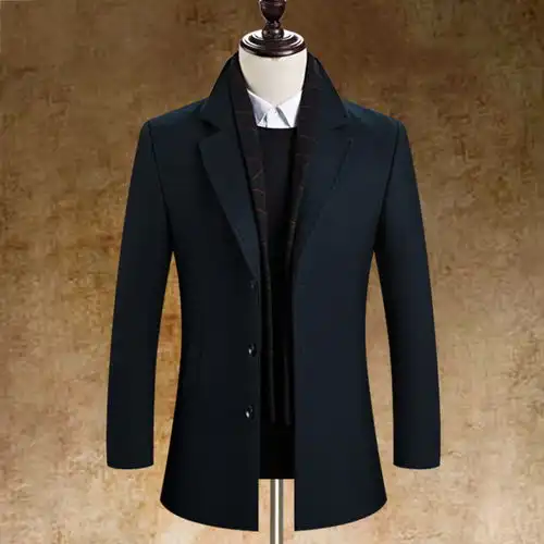 别穿老土的夹克了,型男都准备好羊绒男装了,帅一脸