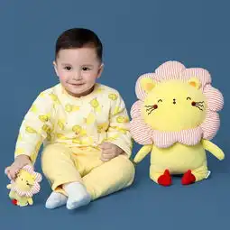 米乐鱼宝宝睡衣秋冬夹棉儿童家居服套装男童女童长袖秋衣秋裤保暖蜜芽