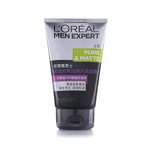 乐蜂网欧莱雅男士控油炭爽抗黑头洁面膏ml去堆糖,美图壁纸兴趣社区