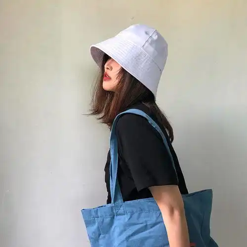 防晒遮阳渔夫帽女小众钟形日系盆帽夏韩版潮ins水桶百搭太阳帽子