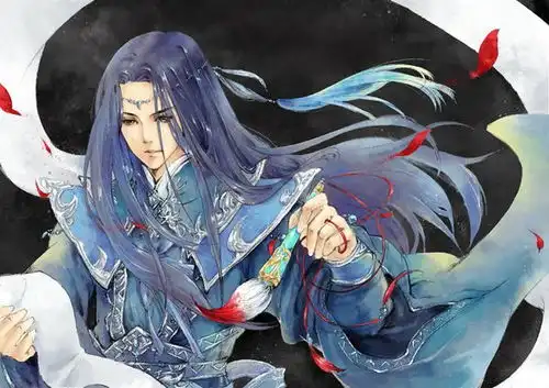 古风个性图片山河拱手为你一笑