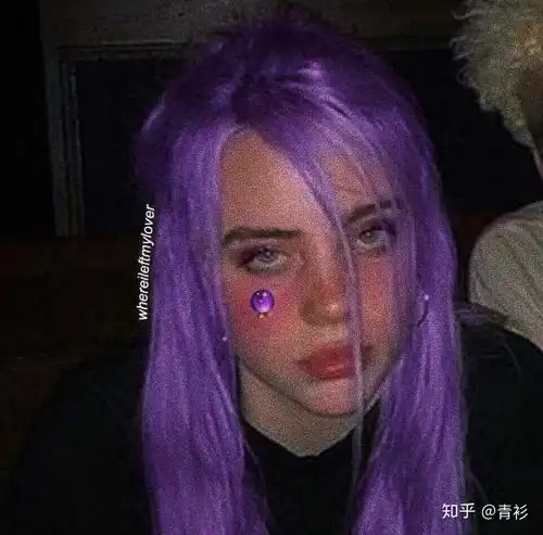 有哪些彩色头发的欧美女头