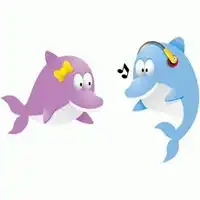 情侣头像卡通呆萌一对动物微信头像图片大全