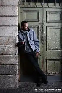 美国carl成熟稳重男士卡尔户外摄影