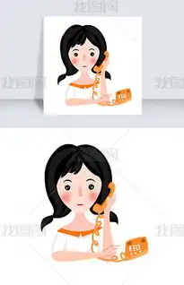 psd电话的美女psd格式电话的美女素材图片psd电话的美女设计模板我图网