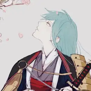 插画动漫二次元男生头像