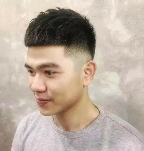 男生精干有好打理的发型有哪些需要烫发吗