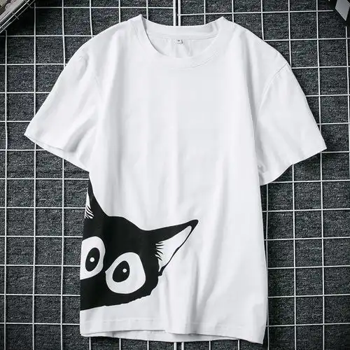 ins超火新款嘻哈潮牌短袖t恤男原宿风半袖上衣韩版潮流宽松打底衫