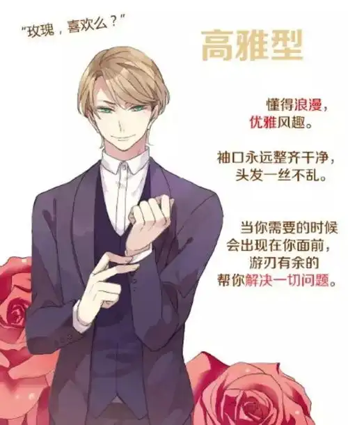 妹纸喜欢的男生类型,神准