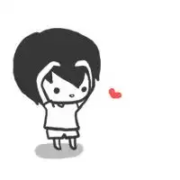 求情侣头像要可爱的纯黑不要灰色的或者伤感也行