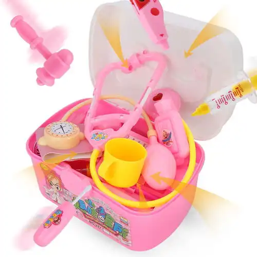 儿童医生玩具套装小孩子过家家玩具男孩女孩幼儿园生日礼物听诊器