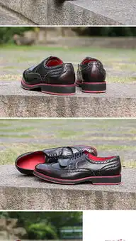 mr.benyou2014正品英伦布洛克流苏真皮系带男鞋子时尚大牌复古擦色潮鞋男q1103cl07