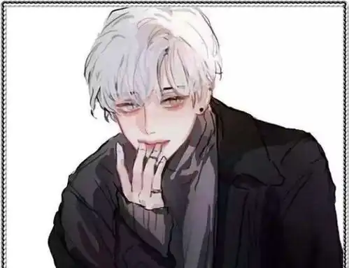 6张暗黑系动漫男生头像,黑暗是一时,以后多得是康庄大道