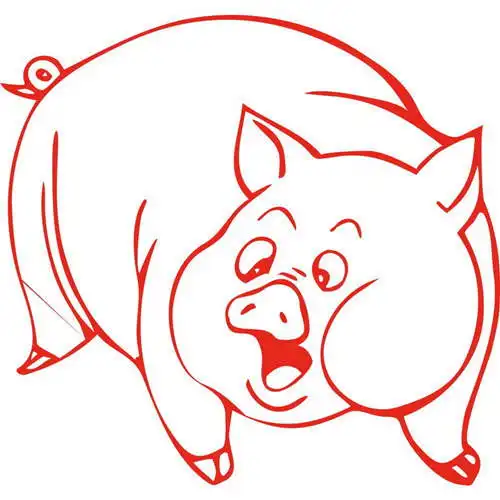 猪头像图片大全可爱卡通呆萌可爱卡通小猪猪头像图片
