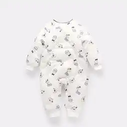 叮当槌婴儿冬装加厚连体衣6宝宝4秋冬季2卡通衣服5哈衣8男7女03个月1岁蜜芽,中国领先的进口母婴限时特卖商城