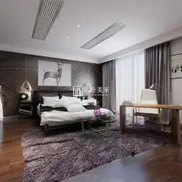 景枫你山f户型180平现代简约风格