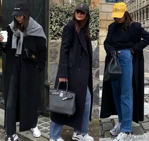 简约经典离不开黑白色搭配,显瘦更气质,打造时髦的装扮