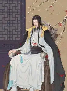 工笔古风绝美插画公子如风美人似画,谁是你的小说男主脸