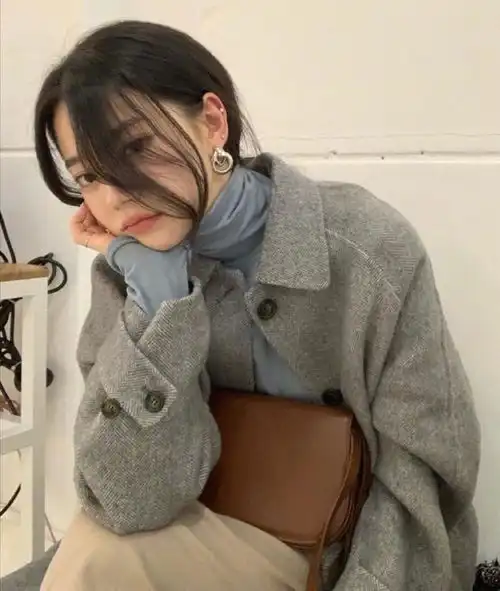 dailylook,欧尼们的气质范叠穿造型,秋日氛围感满分