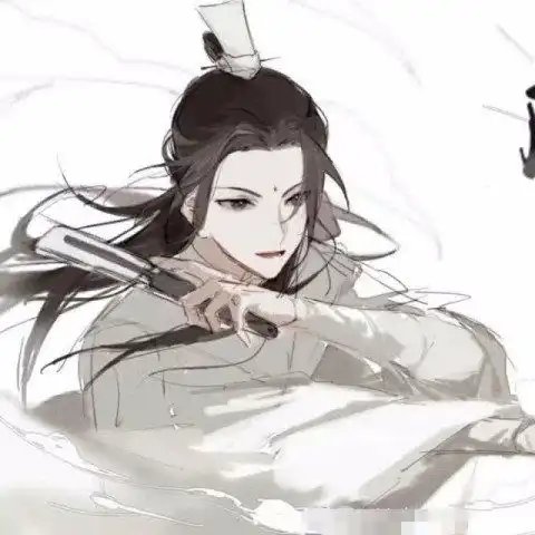 暗色系古风男生头像风陵渡口初相遇,一见君子误终身