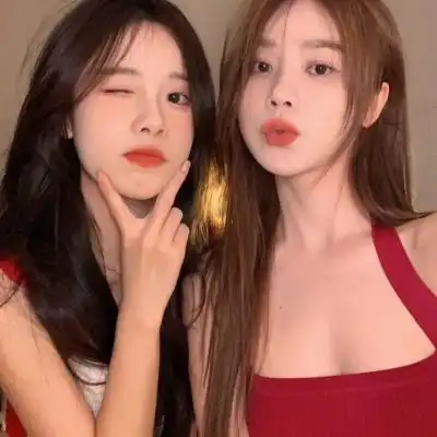 高颜值头像女生超仙闺蜜双人图片