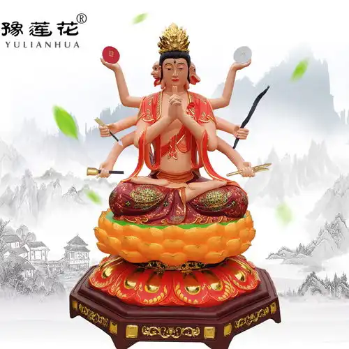 道教六十甲子神像简介图片彩绘六十甲子神塑像岁神太岁神像太岁星君神像