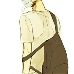 插画动漫二次元头像男