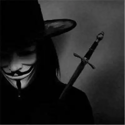 v字仇杀队面具男头像高清头像2018v字仇杀队头大图男头像