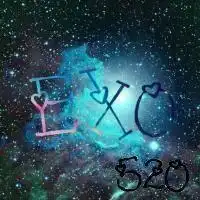 exo的qq头像,要黑底上带字的,类似这样的