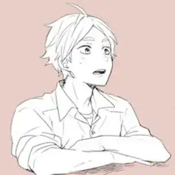 动漫头像纯色动漫男头二次元