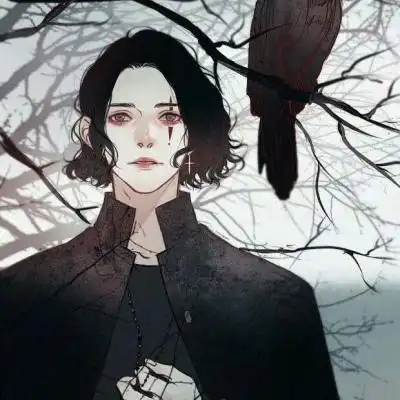 成熟精致动漫男头像世界欠你的温柔,我还你一片情