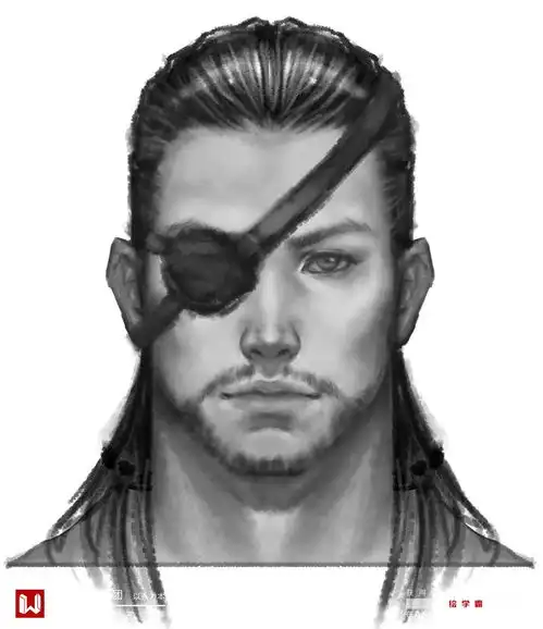 头像系列眼罩大叔教你画头像大叔ps教程