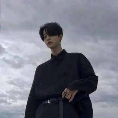 高清个性男生头像黑白不扎眼可爱点