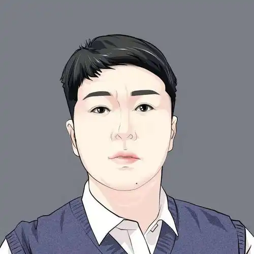 换个新头像吧,适合中年大叔的简约风漫画脸微信头像,神秘又艺术