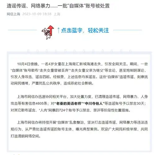 ai批量造帖团伙炒作女童南汇海滩走失事件,12人被起诉