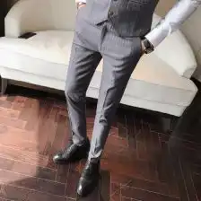 西服裤子男修身韩版