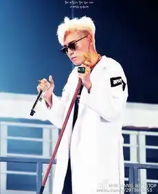 bigbangtop白发穿着白衣的下面这张图是哪一场演唱会