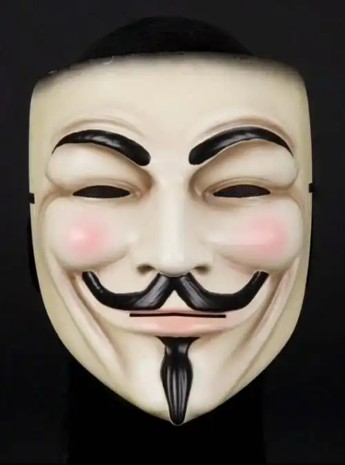 面具男生qq头像