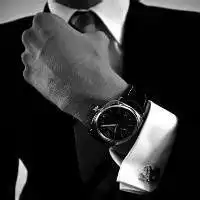 头像西装花衬衫领带半身动漫微信头像图片大全