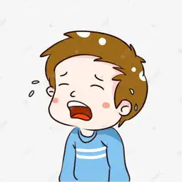 手绘卡通哭泣的小男孩素材图片免费下载千库网