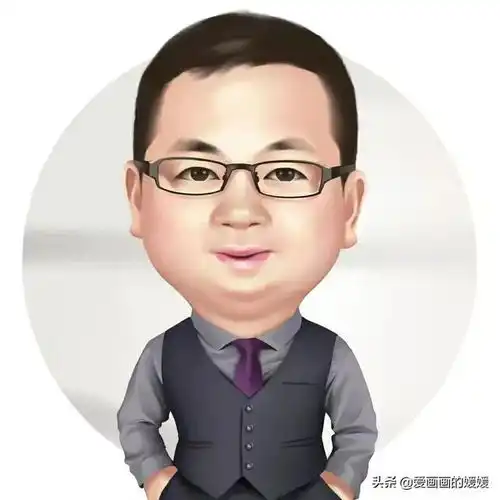 你的微信头像该换啦,手绘的优质男生漫画头像,相似度高简约立体