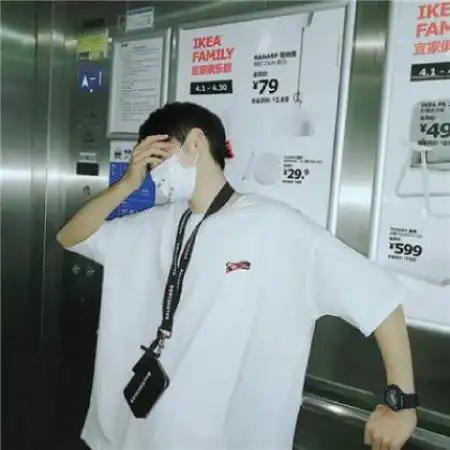 好看的男生头像,全部是戴口罩的帅气男生