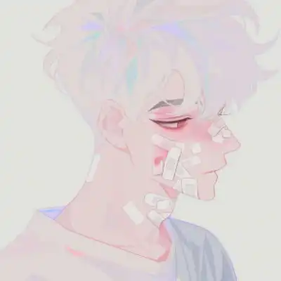 念小清新动漫帅气成熟男生头像