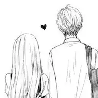 情侣头像唯美浪漫背影卡通图片牵手