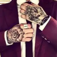 花臂头像男生微信头像图片大全